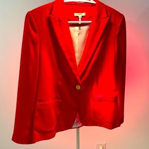 Crepe Red jacket